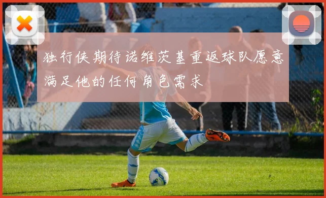 独行侠期待诺维茨基重返球队愿意满足他的任何角色需求